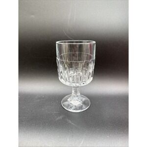 Vintage Libbey Dura Tuff Glass 8 Oz Stem Ware Winchester EUC